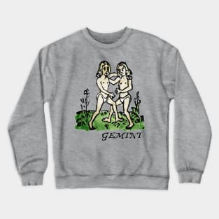 Gemini - Medieval Astrology: Crewneck Sweatshirt